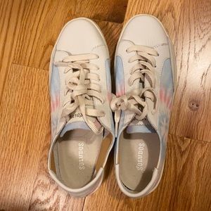 Soludos tie dye sneakers; size 8